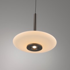2053-34 PURE VITRU LAMPA WISZĄCA CIEMNOMETALOWO-BRĄZOWY