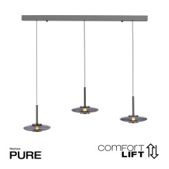 2083-15 PURE VITRU LAMPA WISZĄCA SZARY