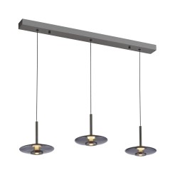 2083-15 PURE VITRU LAMPA WISZĄCA SZARY