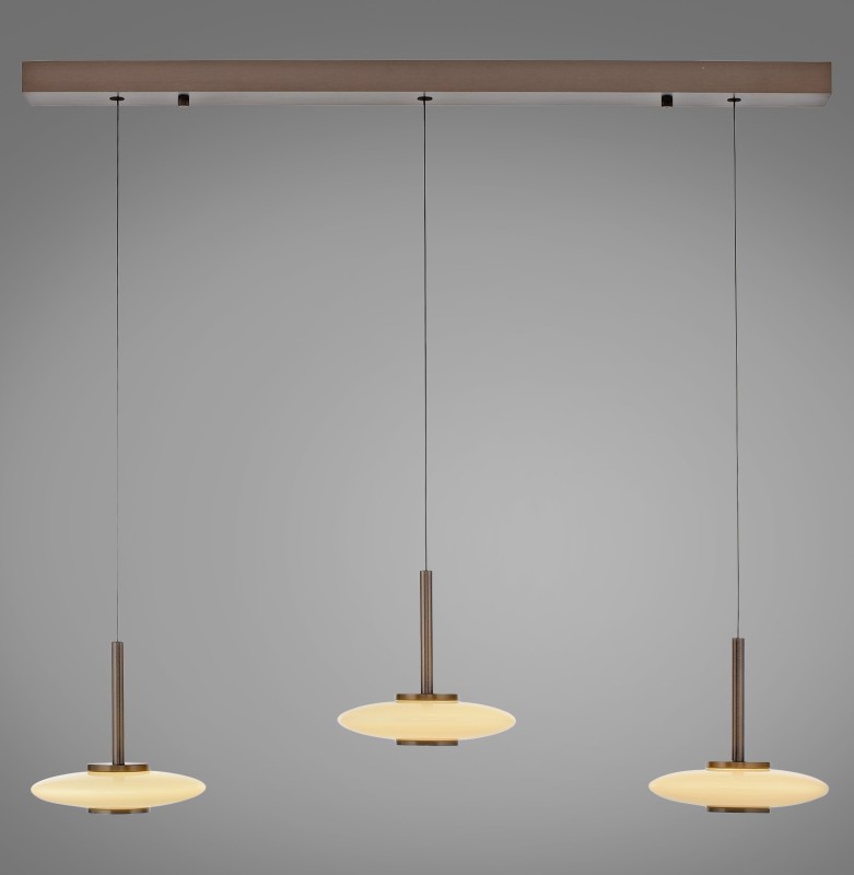 2083-34 PURE VITRU LAMPA WISZĄCA CIEMNOMETALOWO-BRĄZOWY