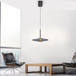 2084-15 PURE E-VIT LAMPA WISZĄCA SZARY
