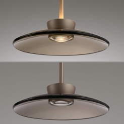 2191-97 PURE MOON LAMPA WISZĄCA BRĄZOWY