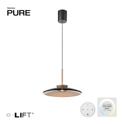 2195-97 PURE E-MOON LAMPA WISZĄCA BRĄZOWY