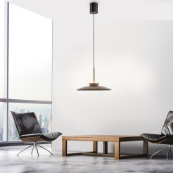 2195-97 PURE E-MOON LAMPA WISZĄCA BRĄZOWY