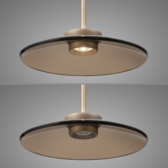 2195-97 PURE E-MOON LAMPA WISZĄCA BRĄZOWY