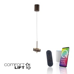 2247-34 Q-ROTATE LAMPA WISZĄCA CIEMNOMETALOWO-BRĄZOWY