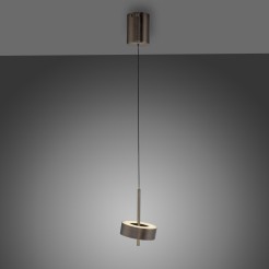 2247-34 Q-ROTATE LAMPA WISZĄCA CIEMNOMETALOWO-BRĄZOWY