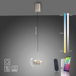 2247-95 Q-ROTATE LAMPA WISZĄCA ALUMINIUM