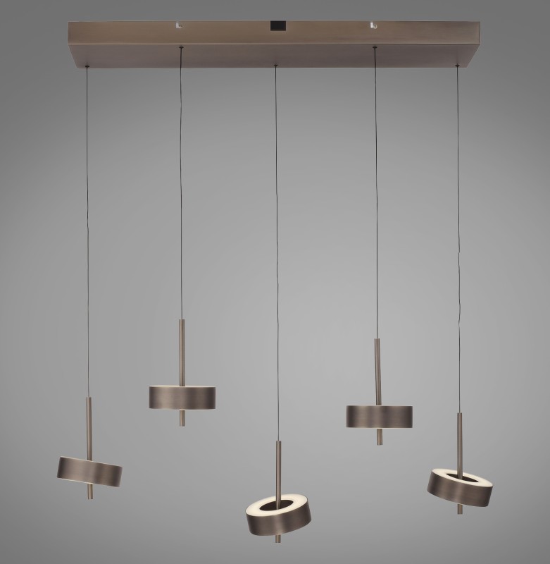 2249-34 Q-ROTATE LAMPA WISZĄCA CIEMNOMETALOWO-BRĄZOWY
