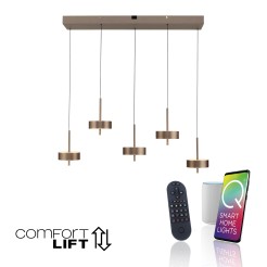 2249-34 Q-ROTATE LAMPA WISZĄCA CIEMNOMETALOWO-BRĄZOWY