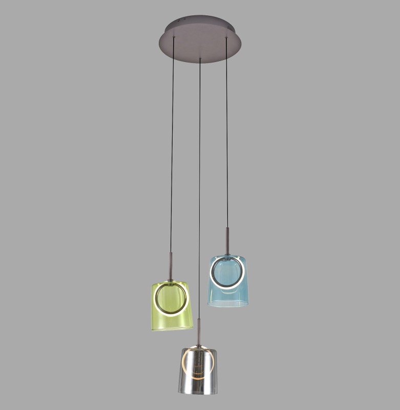 2543-70 ZULA LAMPA WISZĄCA MULTIKOLOR