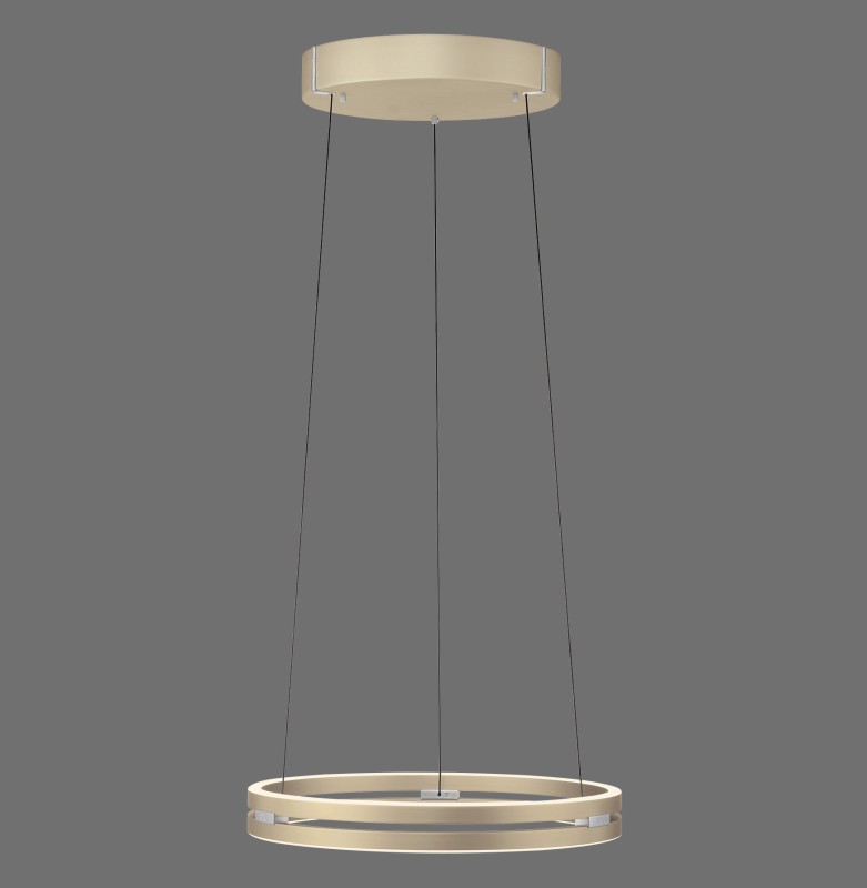 2550-60 PURE E-LOOP LAMPA WISZĄCA MATOWY MOSIĄDZ