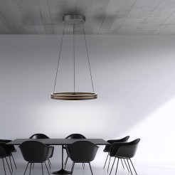 2551-18 PURE E-LOOP LAMPA WISZĄCA CZARNY