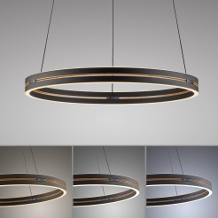 2551-18 PURE E-LOOP LAMPA WISZĄCA CZARNY