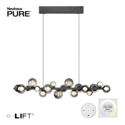 2557-15 PURE E-POPUP LAMPA WISZĄCA SZARY
