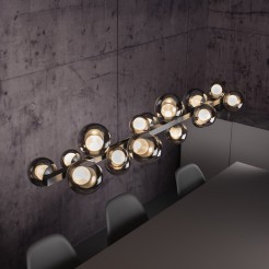 2557-15 PURE E-POPUP LAMPA WISZĄCA SZARY