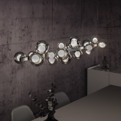 2557-15 PURE E-POPUP LAMPA WISZĄCA SZARY