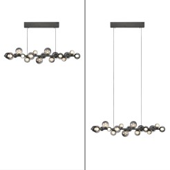 2557-15 PURE E-POPUP LAMPA WISZĄCA SZARY