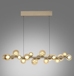 2557-97 PURE E-POPOUP LAMPA WISZĄCA BRĄZOWY