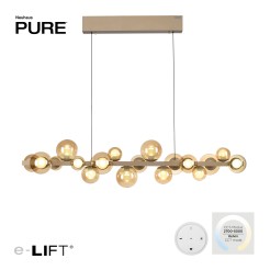 2557-97 PURE E-POPOUP LAMPA WISZĄCA BRĄZOWY
