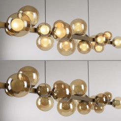 2557-97 PURE E-POPOUP LAMPA WISZĄCA BRĄZOWY