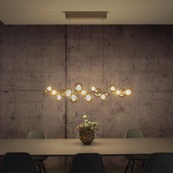 2557-97 PURE E-POPOUP LAMPA WISZĄCA BRĄZOWY