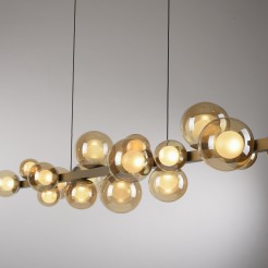 2557-97 PURE E-POPOUP LAMPA WISZĄCA BRĄZOWY