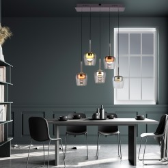 2743-70 Q-KON LAMPA WISZĄCA MULTIKOLOR