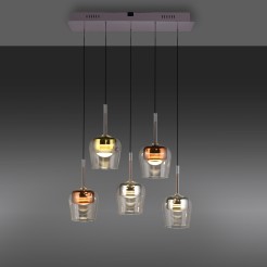 2743-70 Q-KON LAMPA WISZĄCA MULTIKOLOR