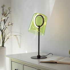 4542-43 ZULA LAMPA STOŁOWA ZIELONY