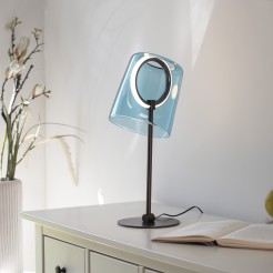 4542-56 ZULA LAMPA STOŁOWA NIEBIESKI