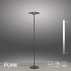 481-15 PURE VITRUM LAMPA PODŁOGOWA SZARY