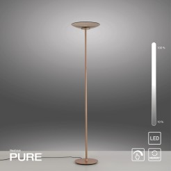594-97 PURE MOON LAMPA PODŁOGOWA BRĄZOWY