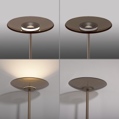 594-97 PURE MOON LAMPA PODŁOGOWA BRĄZOWY