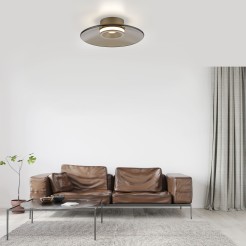 6094-97 PURE MOON LAMPA SUFITOWA BRĄZOWY