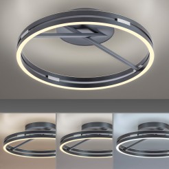 6552-15 PURE LOOP LAMPA SUFITOWA SZARY