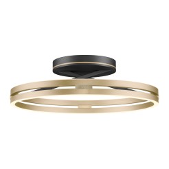 6552-68 PURE LOOP LAMPA SUFITOWA CZARNY/MATOWY MOSIĄDZ