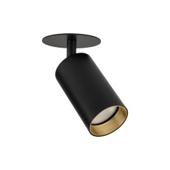AMIS BLACK  1XGU10 PODTYNKOWY 10806