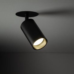 AMIS BLACK  1XGU10 PODTYNKOWY 10806