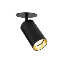 AMIS BLACK  1XGU10 PODTYNKOWY 10806