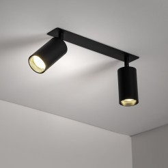 AMIS BLACK  2XGU10 PODTYNKOWY 10807