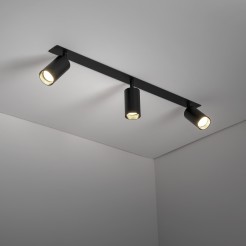 AMIS BLACK  3XGU10 PODTYNKOWY 10808
