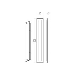 Kinkiet Wow 20W 3CCT IP54 60cm ML1723