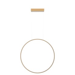 Lampa wisząca Mirror S złota IP44 LED CCT LP-999/1P S GD CCT