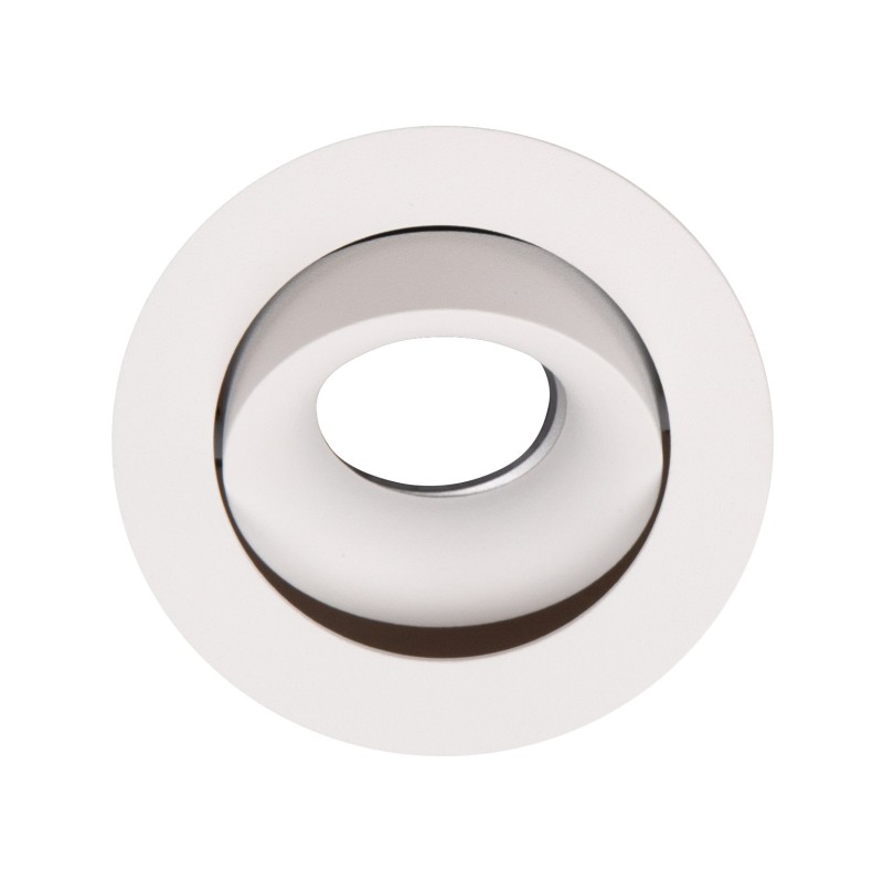 MAXLIGHT H0117 OPRAWA WPUSTOWA BELLATRIX TILTED BIAŁA - BEZ MODUŁU ŚWIETLNEGO LED H0112