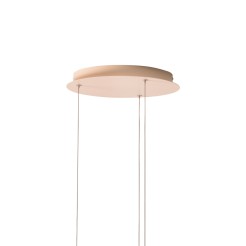 MAXLIGHT P0566 LAMPA WISZACA BELLMOND CREAM&GREY