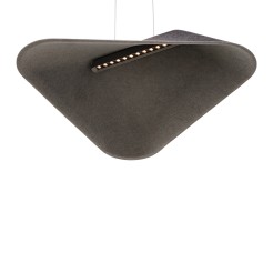 MAXLIGHT P0567 LAMPA WISZACA CARBON BLACK&GREY