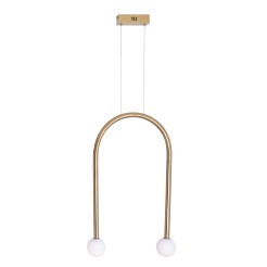 MAXLIGHT P0514 LAMPA WISZĄCA ENIGMA ZŁOTA