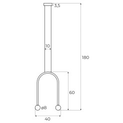 MAXLIGHT P0514 LAMPA WISZĄCA ENIGMA ZŁOTA