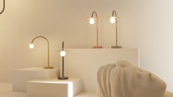 MAXLIGHT T0059 LAMPA STOŁOWA ENIGMA ZIELONA
